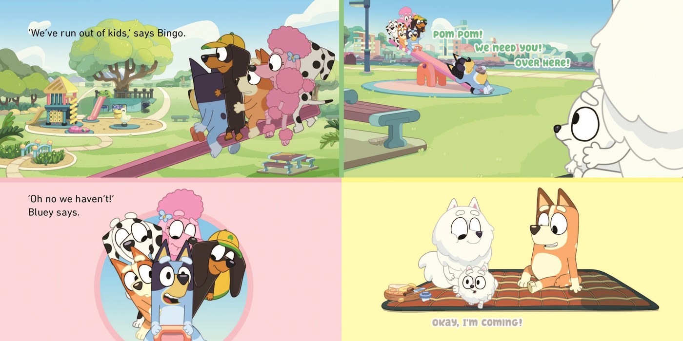 Bluey: Seesaw - A-Slide-and-Play Book 5 of 6