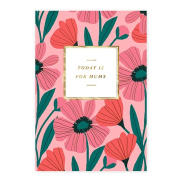 Hallmark Signature Studio Collection Mother's Day Card - Contemporary Flowers