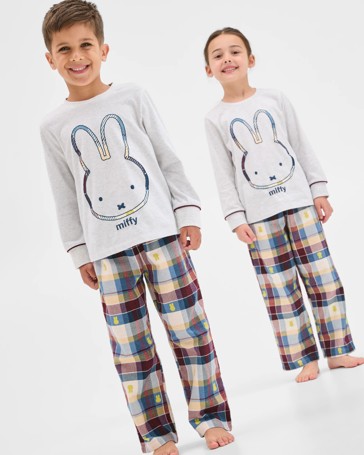 Family Matching Australian Cotton Easter Younger Kids Pyjama Set - Miffy