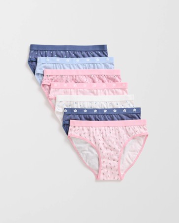 Maxx Australian Cotton 7 Pack Older Girls Briefs