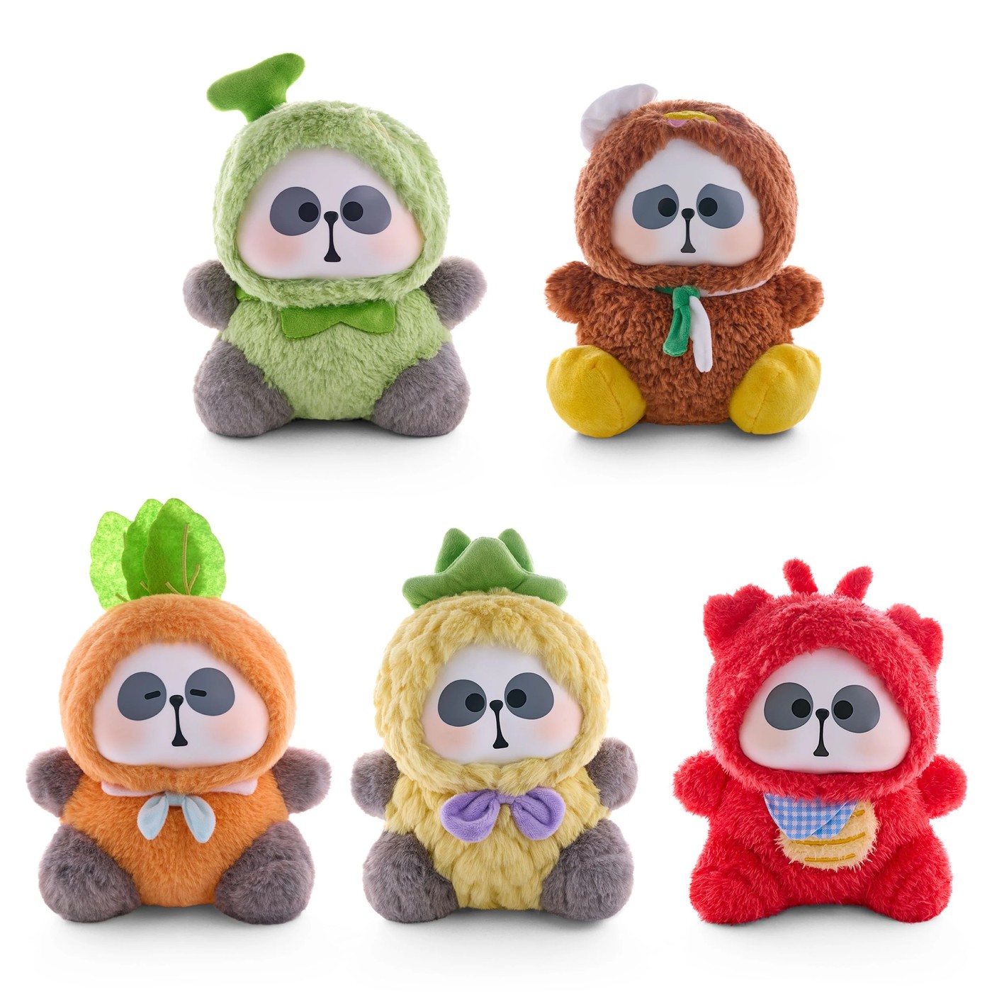 Mr. Pa Tasty Guide Collect 9" Panda Plush 4 of 5
