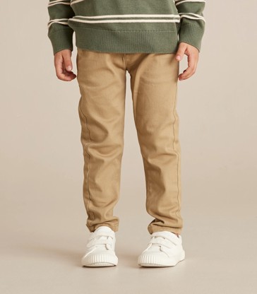 Fixed Waist Chino Pant