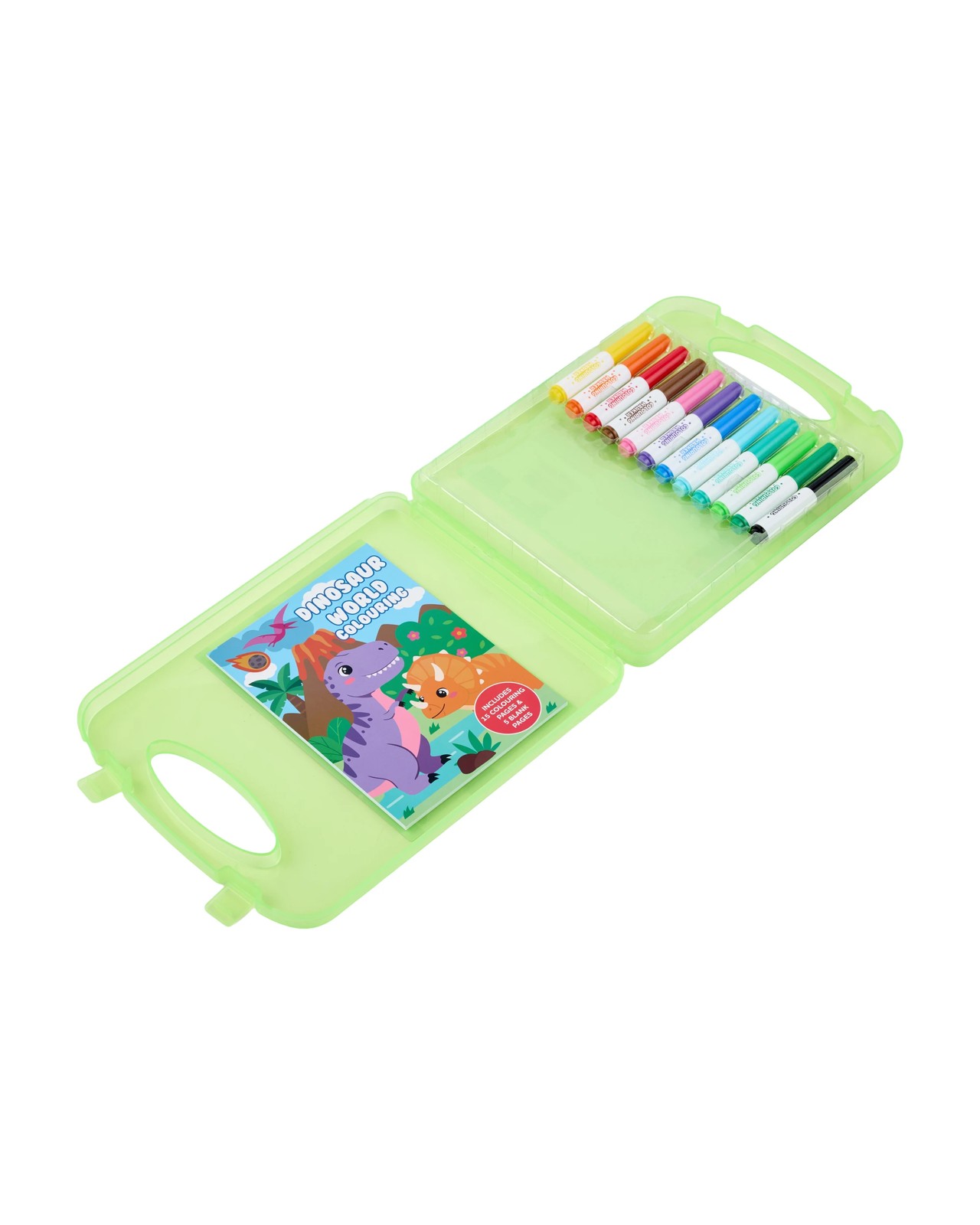 Anko On The Go Dino Colouring Marker Case 2 of 4