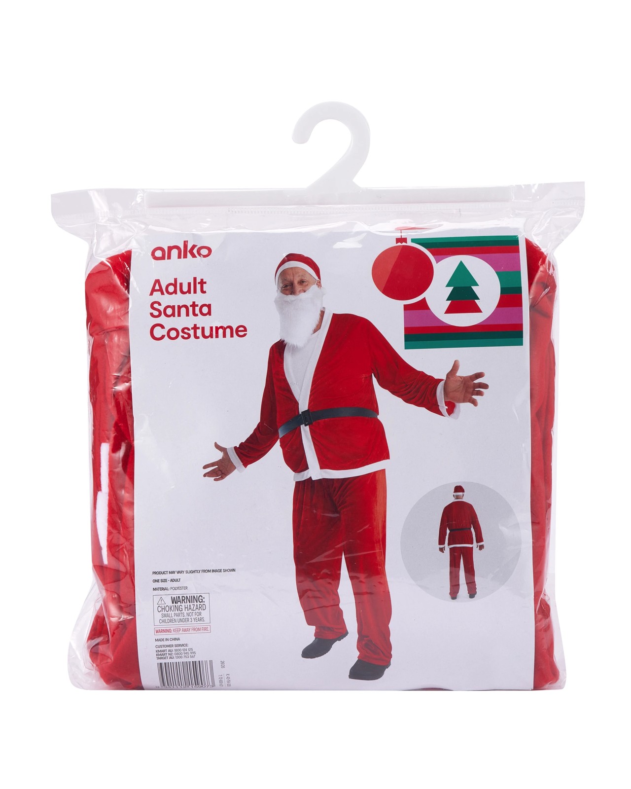 Anko Santa Costume - Adult 3 of 4