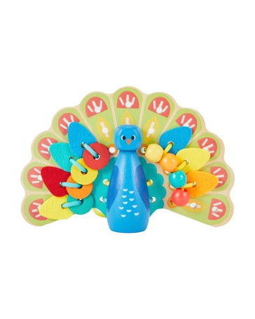 Anko 34 Pieces Wooden Threading Toy