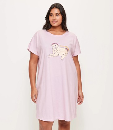 Curve Printed Sleep Nightie