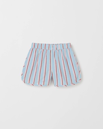 Dolphin Hem Woven Shorts