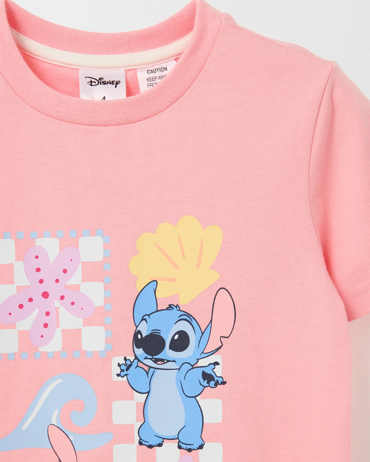 Disney Organic Cotton 2 Pack Younger Girls Pyjama Set - Lilo & Stitch 4 of 4
