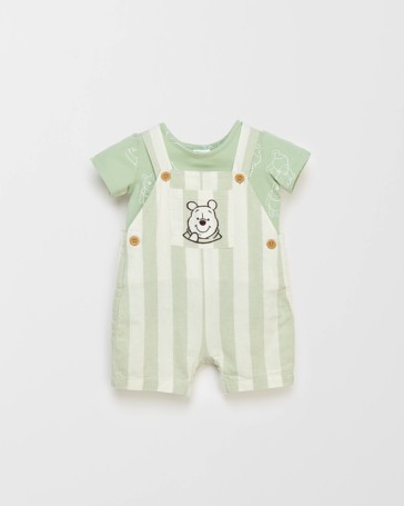 Disney Winnie The Pooh Baby Shortall Set