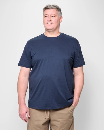 Plus Size Australian Cotton Crew T-Shirt