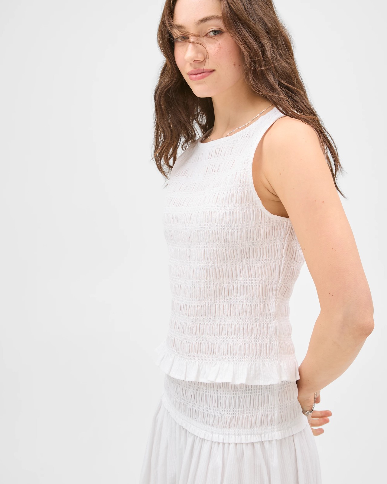 Lily Loves Australian Cotton Shirred Top 4 of 6