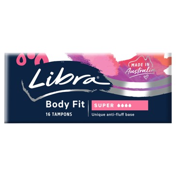 Libra 16 Pack Original Super Tampons