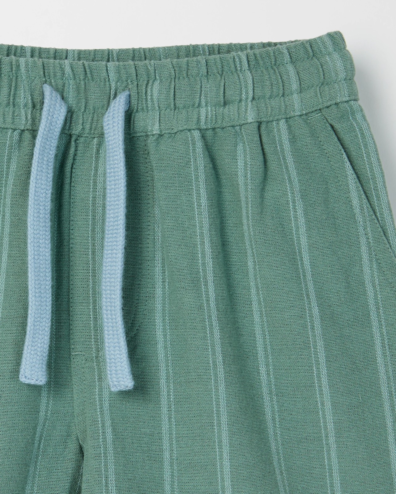 Stripe Volley Shorts - Green / White 2 of 2