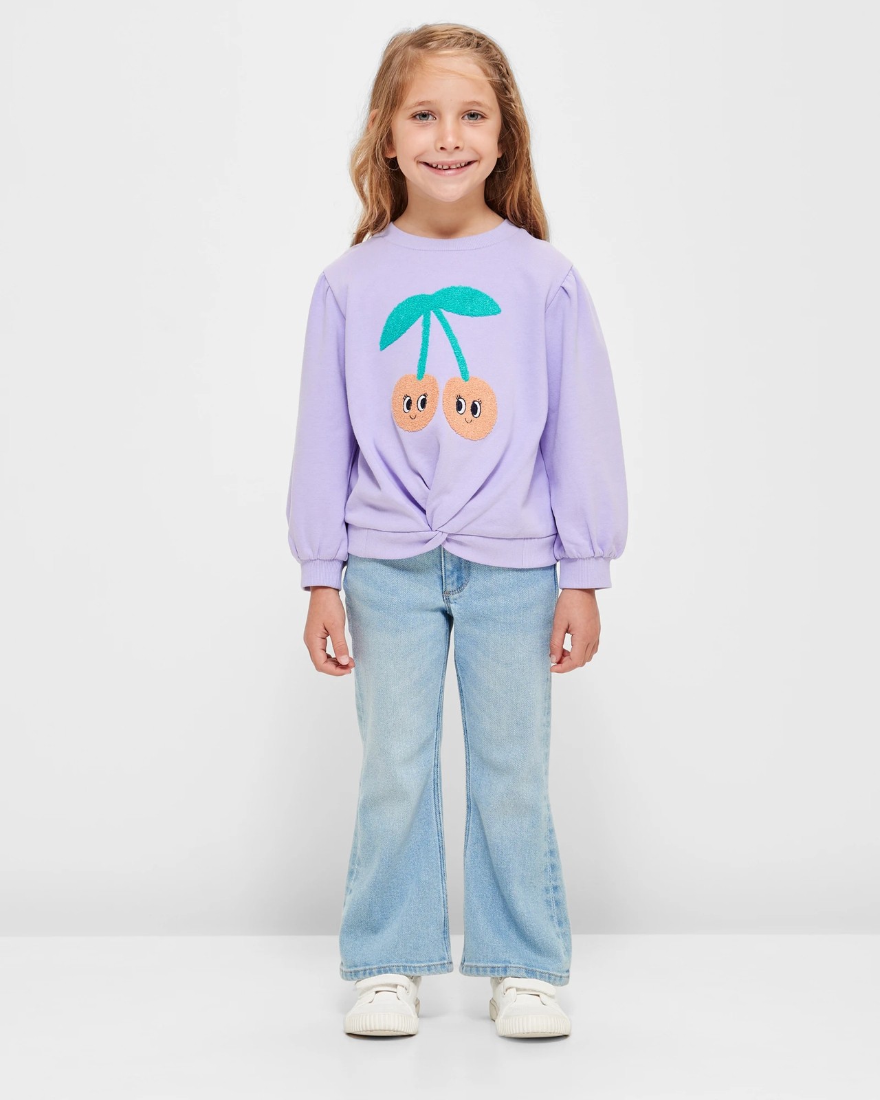 Twist Front Boucle Jumper 2 of 5