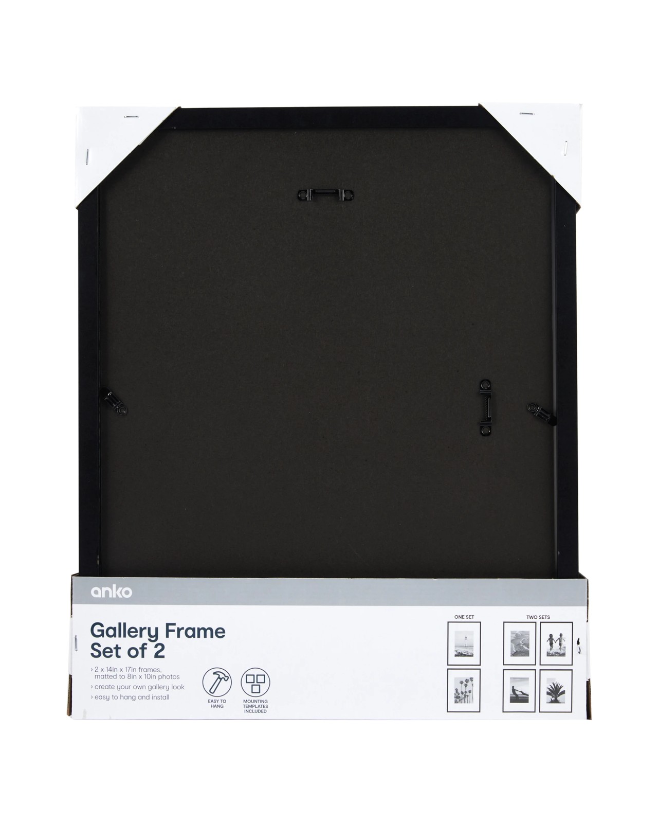 Anko Set of 2 Gallery Frame - Black 6 of 6