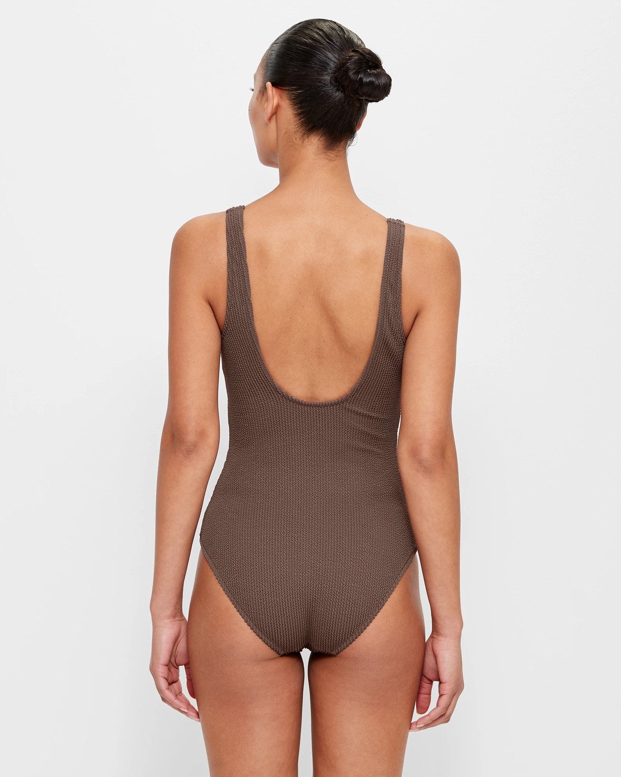 Crinkle One Piece Scoop Swim Bathers 4 of 4