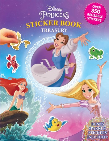 Sticker Book Treasury: Disney Princess - Book