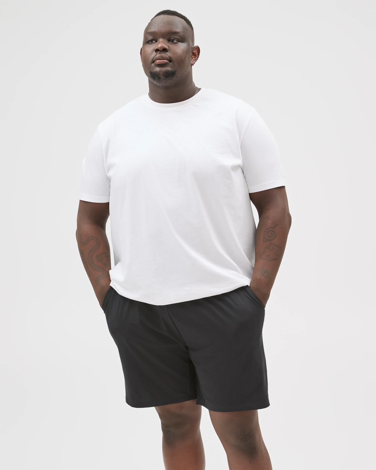 Maxx Plus Size Australian Cotton Jersey Knit Sleep Shorts 2 of 6