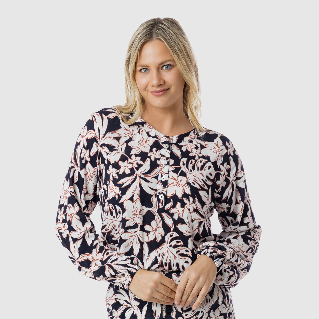 Piping Hot Long Sleeve Blouse Target Australia