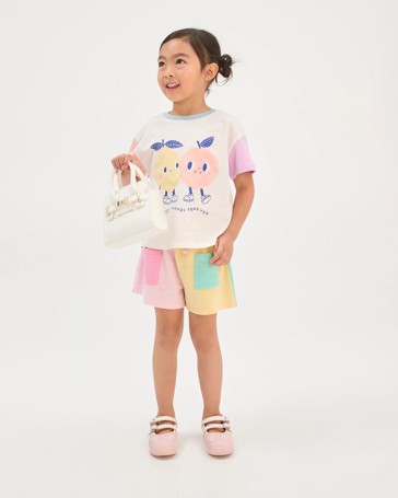 Australian Cotton Blend Fashion Knit Shorts