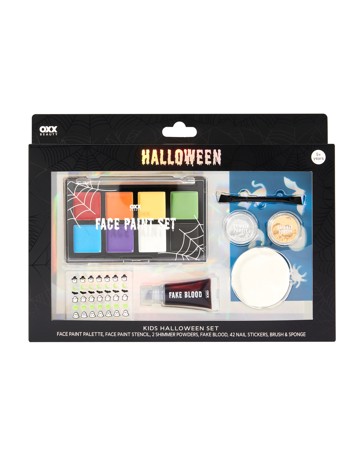 OXX Beauty 48 Piece Kids Halloween Set