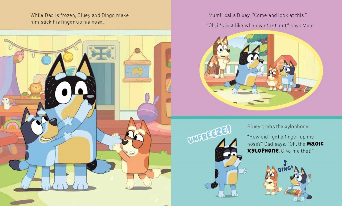 Bluey: Magic Xylophone - A Little Golden Book 3 of 4