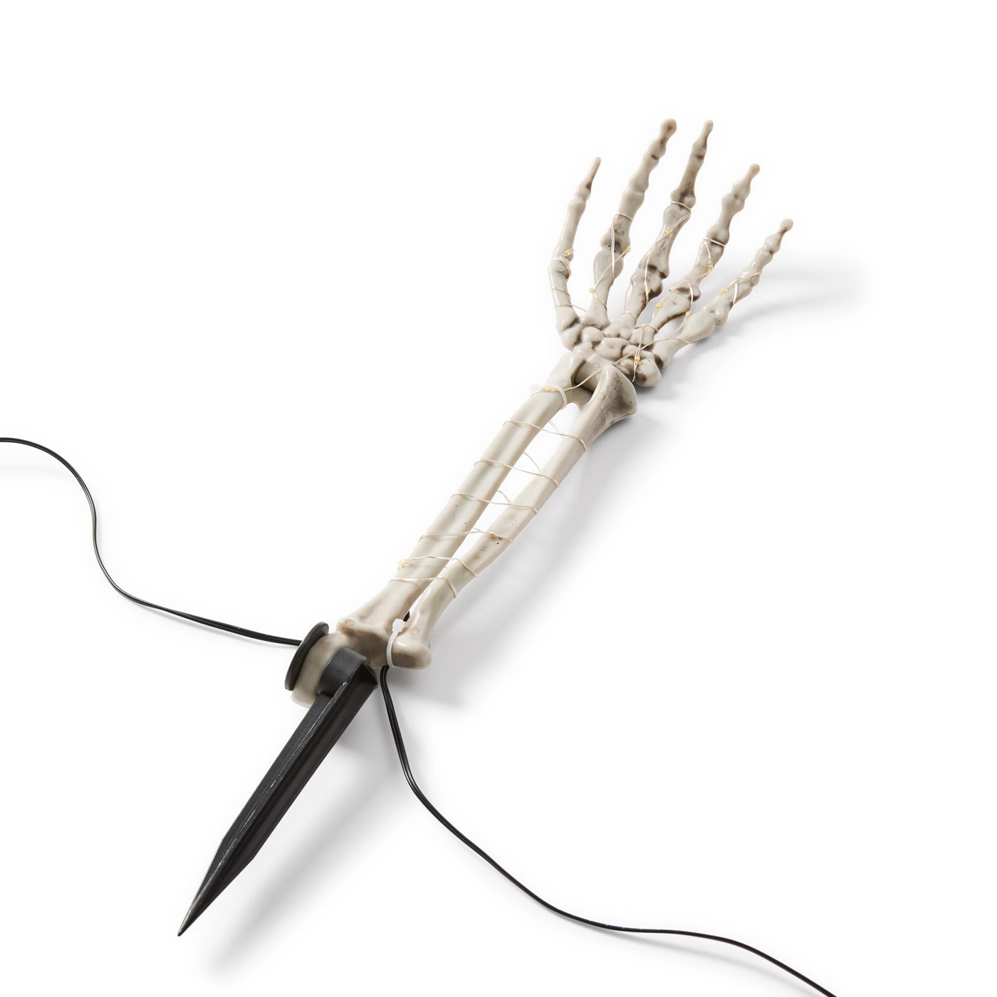 Anko Battery Operated LED Light Up Poseable Skeleton Stakes 6 of 6
