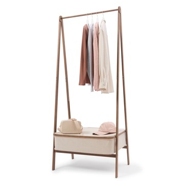 Anko Walnut Look Garment Rack