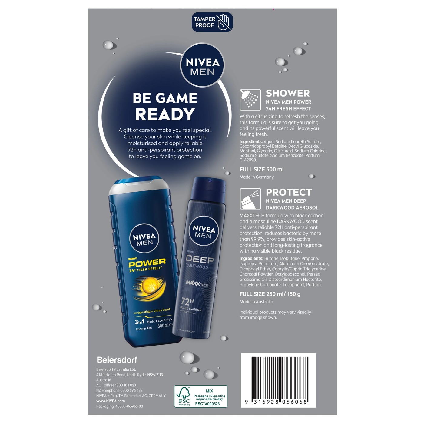 Nivea Men Time to be Game Ready 2026 Set 2 of 5