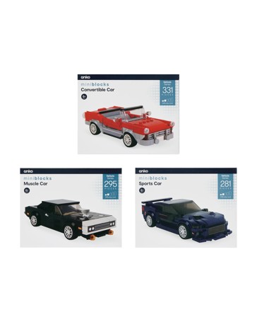 Mini Blocks Vehicle Series - Assorted