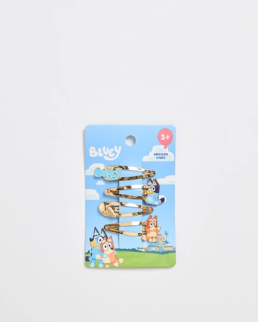 Licensed Bluey & Bingo 4 Pack Snap Clips