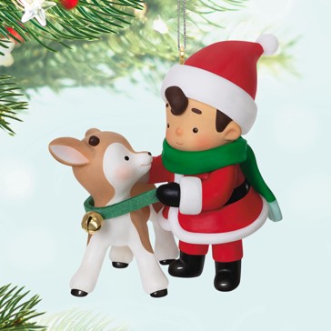 Young Santa 4th Series Keepsake - Hallmark