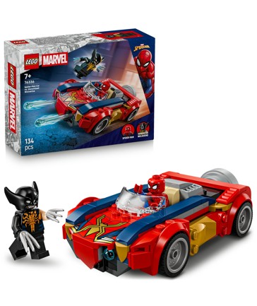 LEGO® Super Heroes Marvel Spider-Man Car vs. Venomized Wolverine 76336