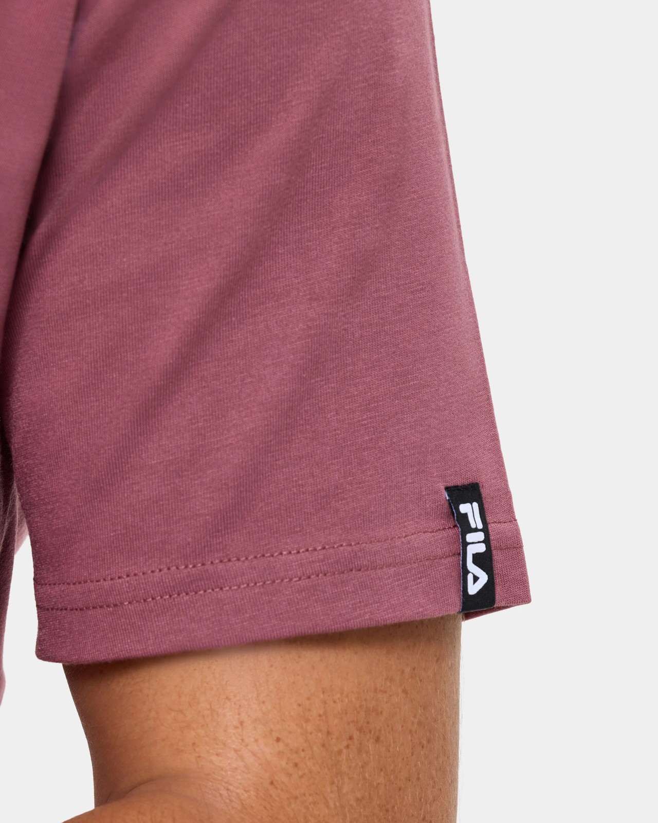 Fila Core Logo T-Shirt - Rose Brown 6 of 6