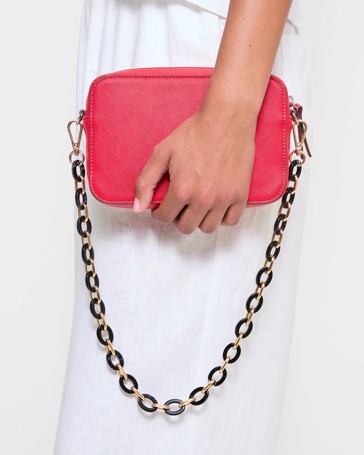 Chain Resin Short Bag Strap