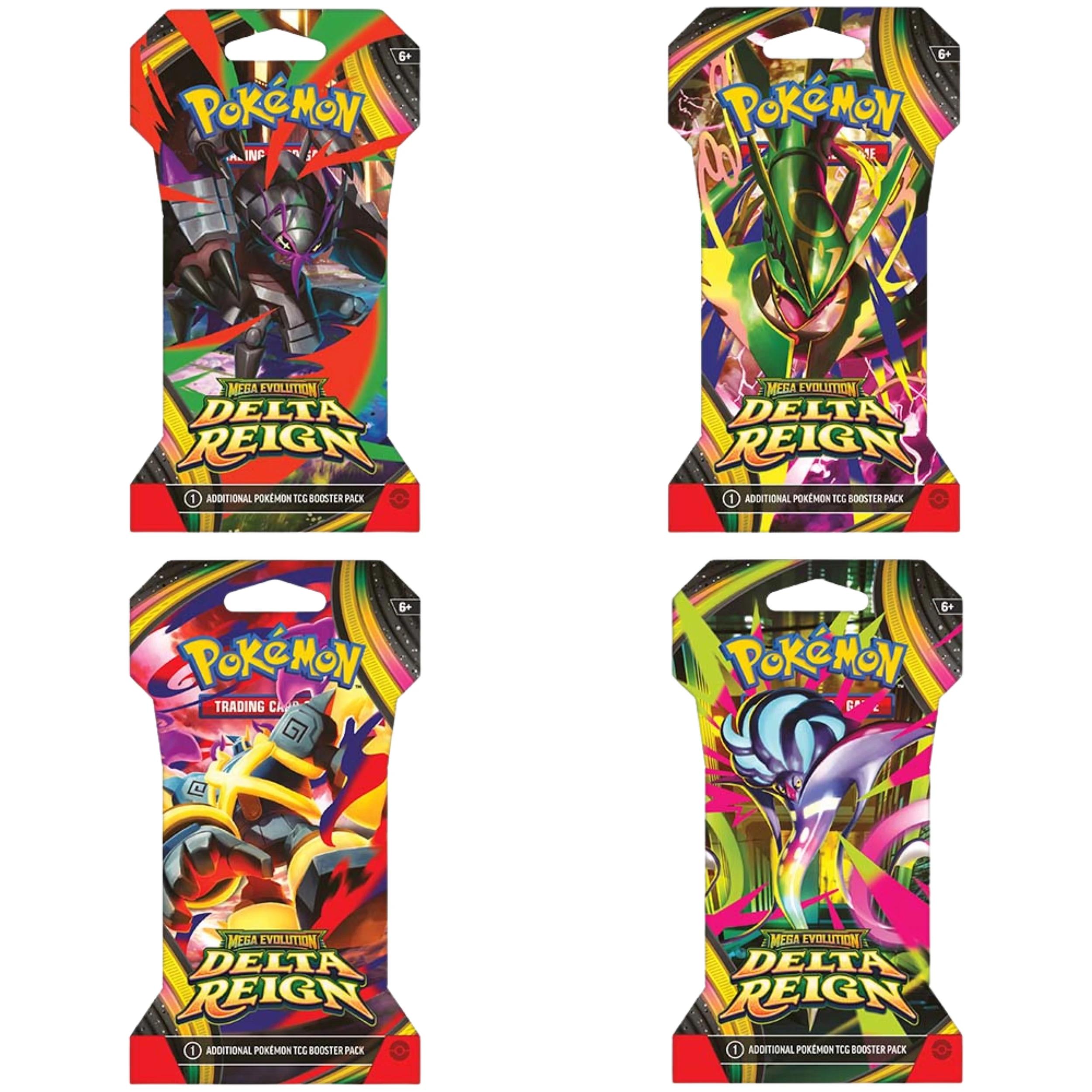 Pokemon TCG: Mega Evolution - Delta Reign Sleeved Booster Pack - Assorted