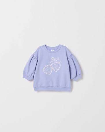 Organic Cotton Baby Printed Sweat Top
