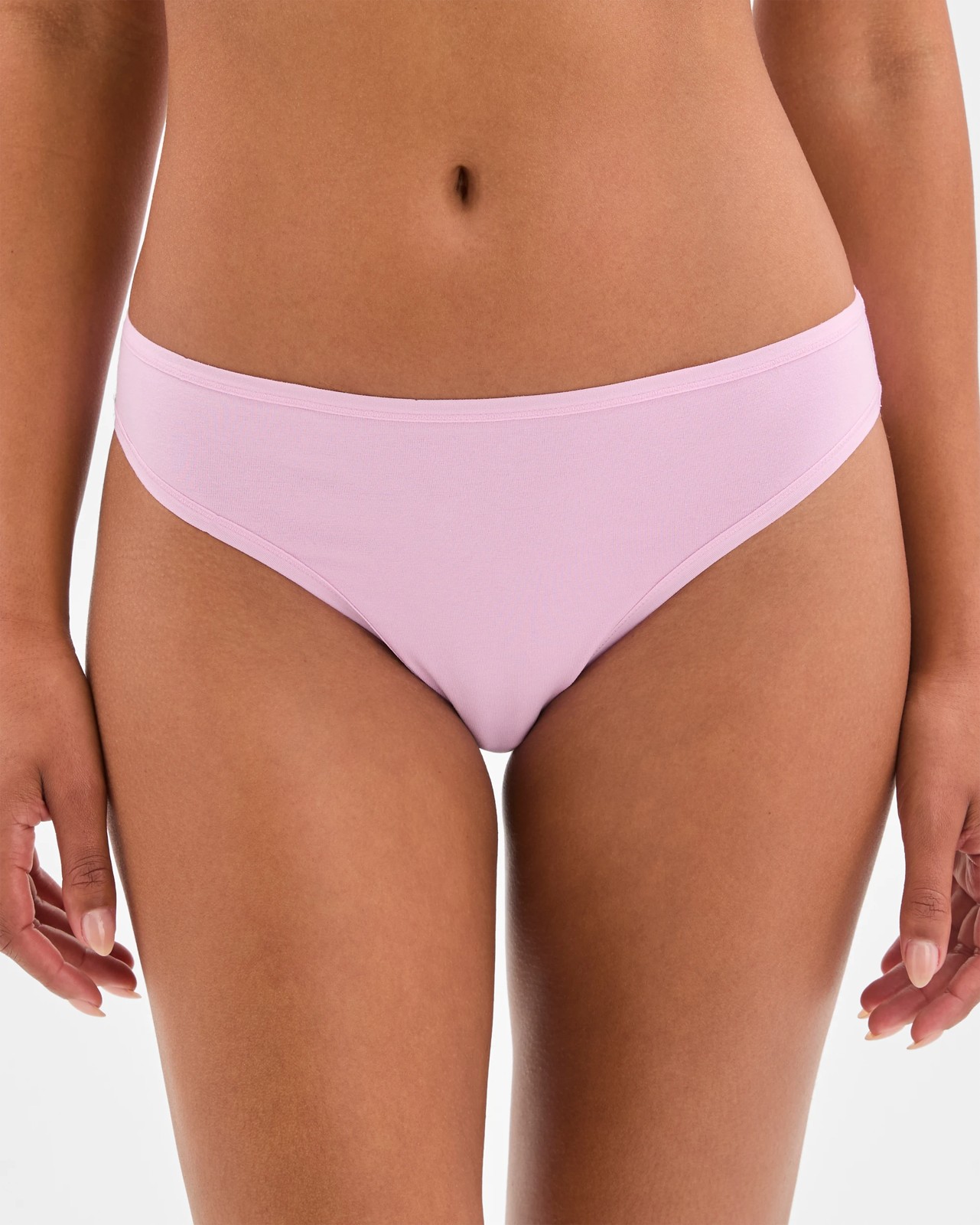 Australian Cotton Blend 5 Pack Bikini Briefs  - Pink Neutrals E. Pack 2 of 4
