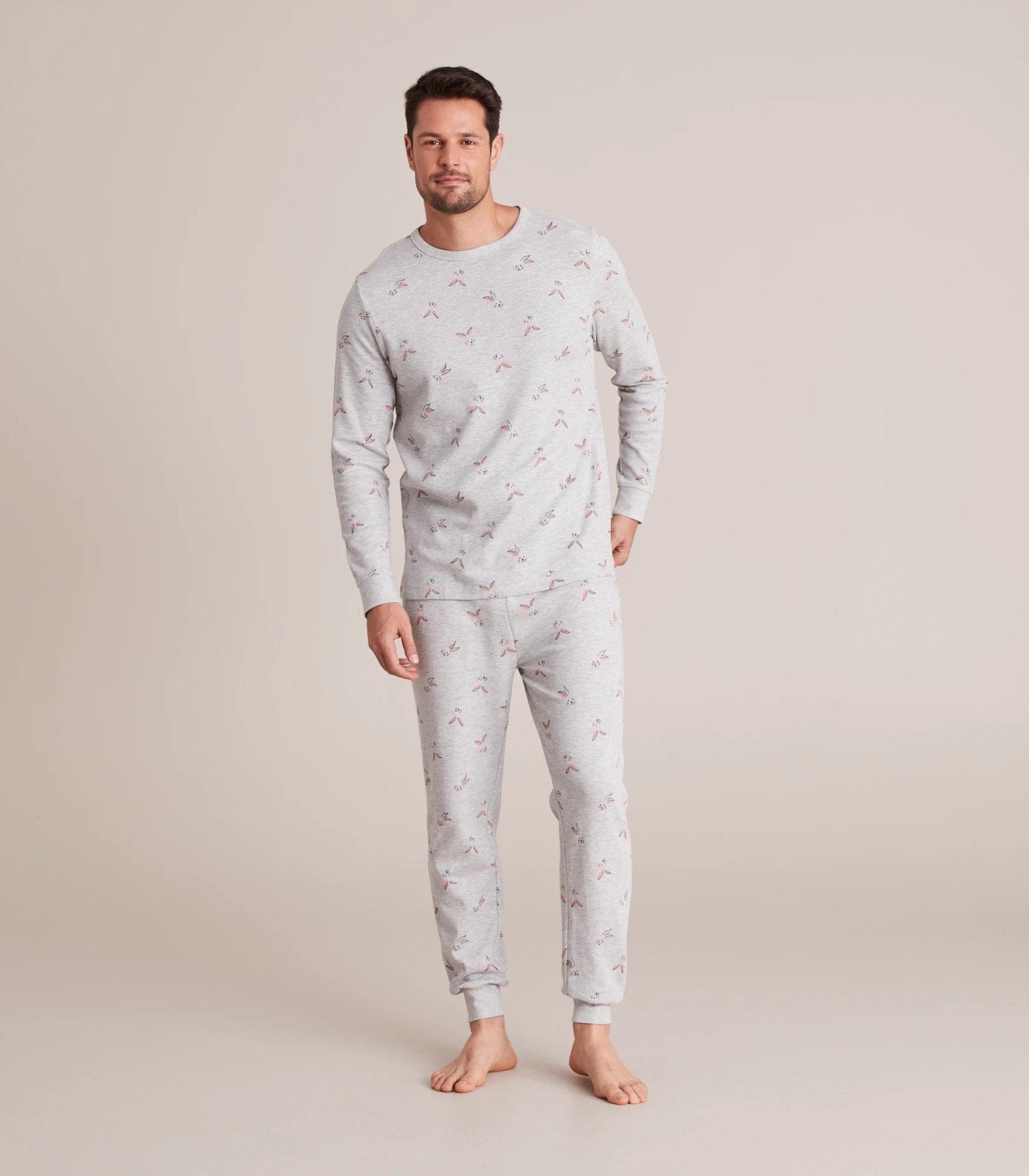 Mens Family Matching Easter Bunny Waffle PJ Set Target Australia