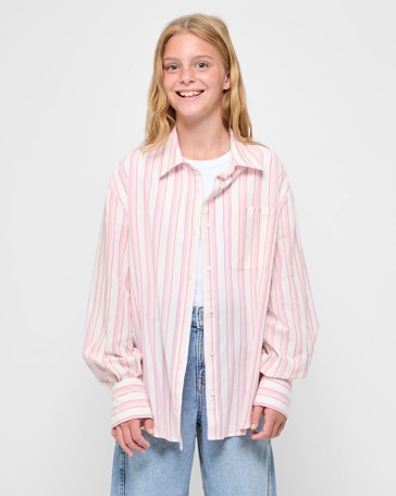 Long Sleeve Buttoned Overshirt