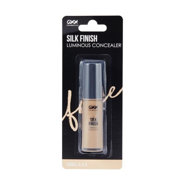 Silk Finish Luminous Concealer, Vanilla 4.5 - OXX Cosmetics