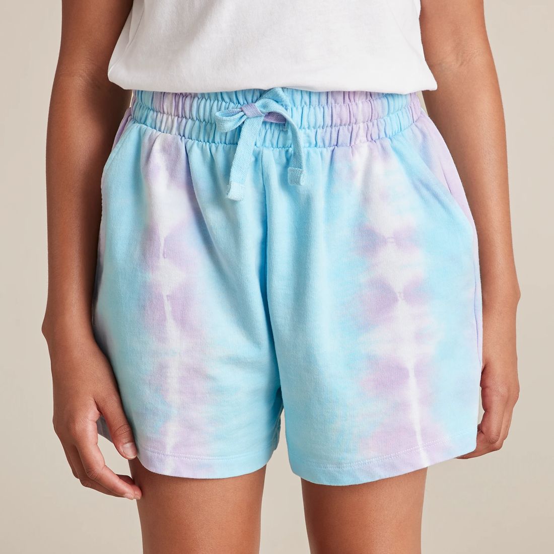 Tie-Dye Shorts - Purple Blue Tie-dye | Target Australia