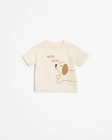 Baby Organic Cotton Oversized Print T-Shirt