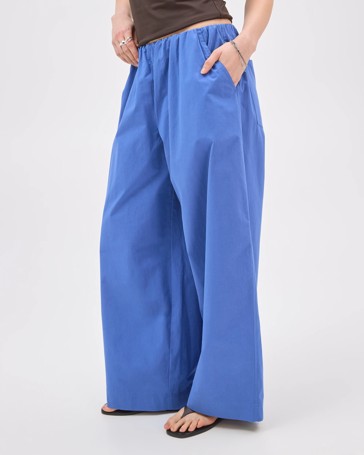 Lily Loves Australian Cotton Poplin Wide Leg Pants