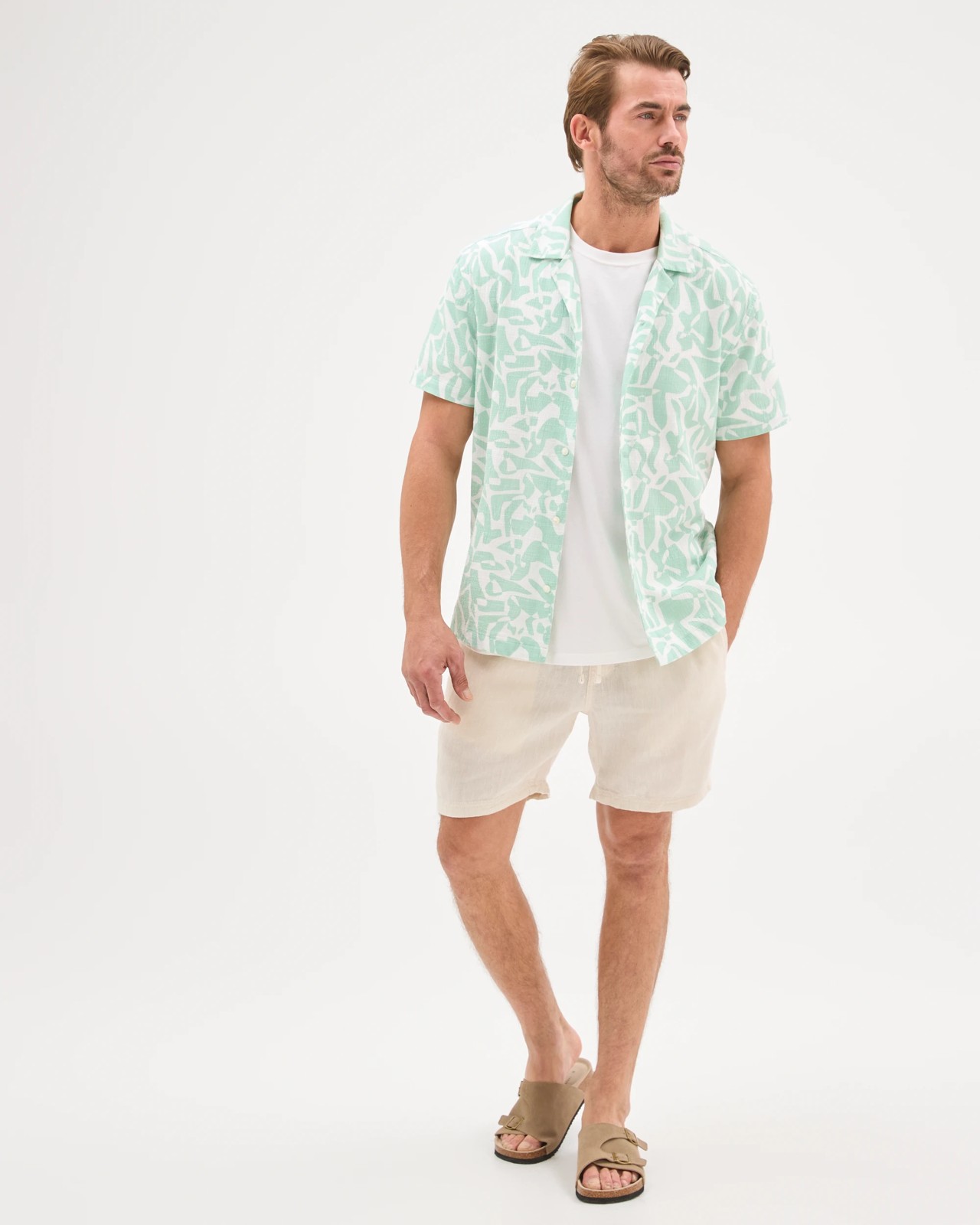 Australian Cotton Geo Print Shirt 5 of 5