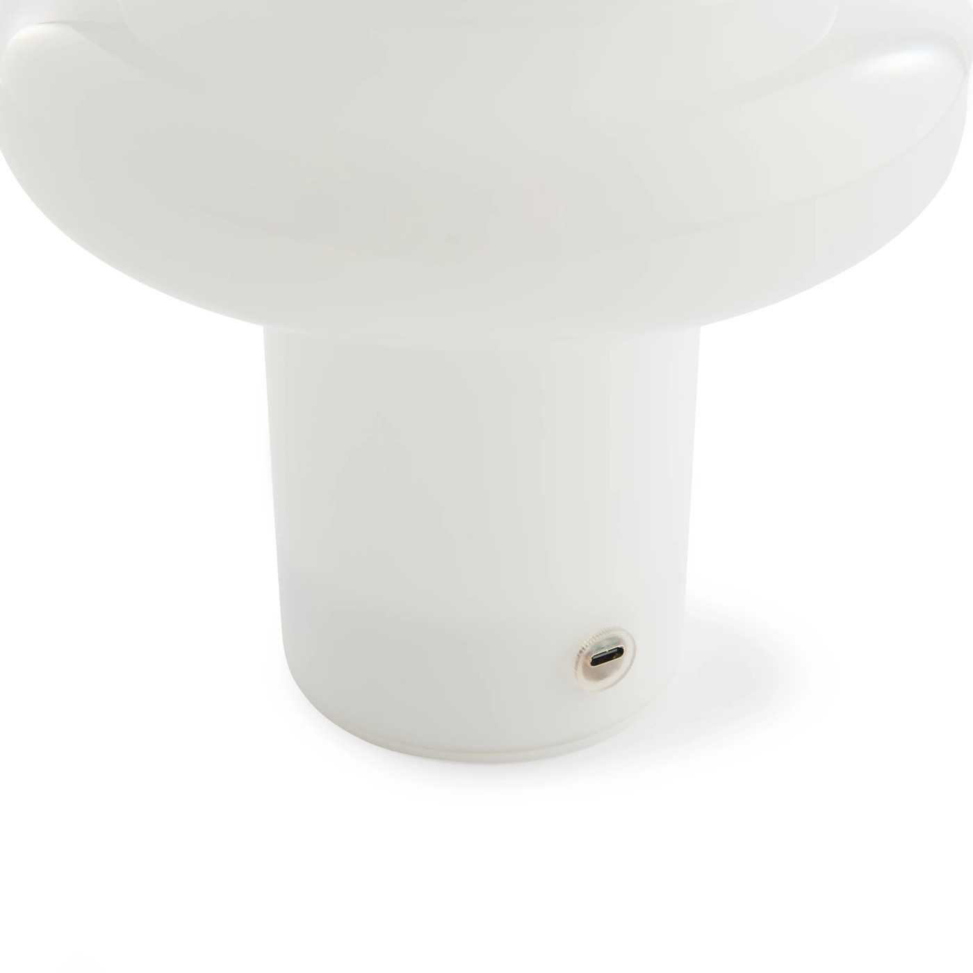 Anko Oslo Glass Portable Rechargeable Lamp - White 5 of 6