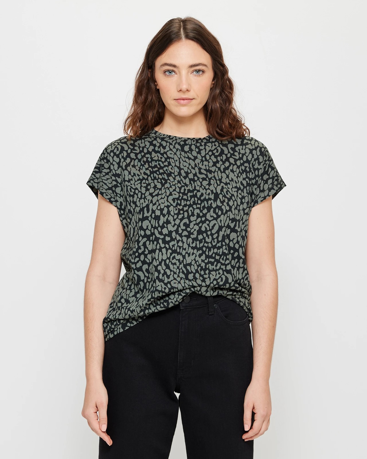 target leopard print shirt