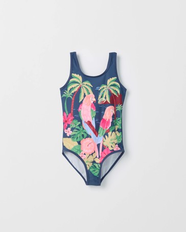 Sleeveless One Piece Swimsuit