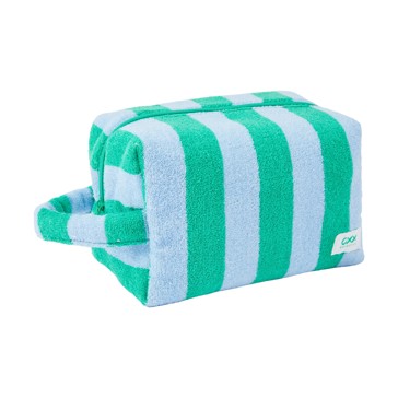 Makeup Bag, Green and Blue - OXX Cosmetics