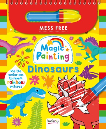 Magic Painting: Dinosaurs - Book